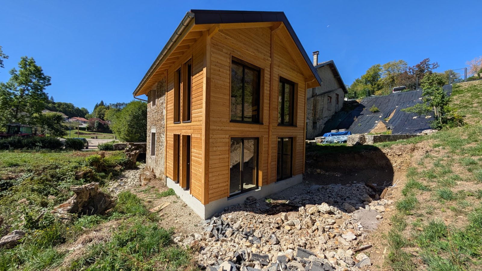 D'une remise à une habitation D'une remise à une habitation